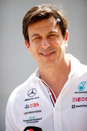 Toto Wolff AUT, Mercedes AMG Petronas F1 Team , F1 Grand Prix of Bahrain at Bahrain International Circuit on March 19, 2022 in Sakhir, Bahrain Photo by HOCH ZWEI Sakhir Bahrain