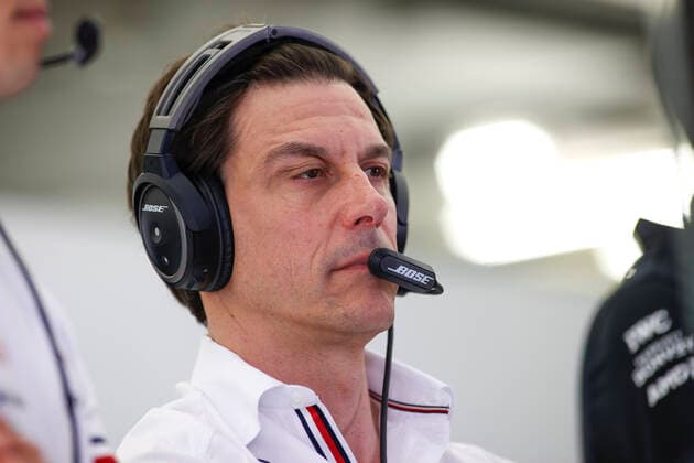 Toto Wolff AUT, Mercedes AMG Petronas F1 Team , F1 Grand Prix of Bahrain at Bahrain International Circuit on March 19, 2022 in Sakhir, Bahrain Photo by HOCH ZWEI Sakhir Bahrain