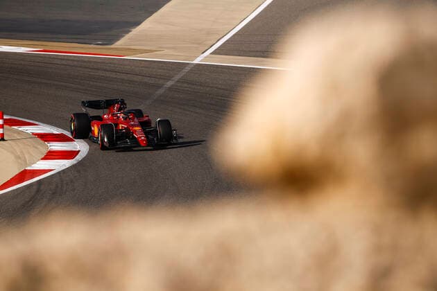 16 Charles Leclerc MCO, Scuderia Ferrari , F1 Grand Prix of Bahrain at Bahrain International Circuit on March 19, 2022 in Sakhir, Bahrain Photo by HOCH ZWEI Sakhir Bahrain