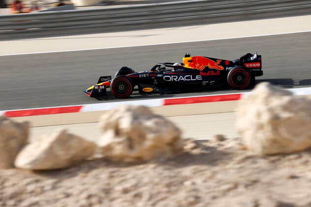 1 Max Verstappen NLD, Oracle Red Bull Racing , F1 Grand Prix of Bahrain at Bahrain International Circuit on March 19, 2022 in Sakhir, Bahrain Photo by HOCH ZWEI Sakhir Bahrain