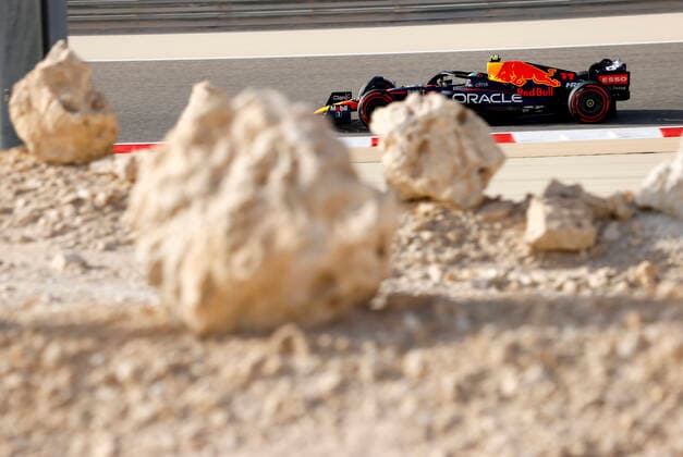 11 Sergio Perez MEX, Oracle Red Bull Racing , F1 Grand Prix of Bahrain at Bahrain International Circuit on March 19, 2022 in Sakhir, Bahrain Photo by HOCH ZWEI Sakhir Bahrain