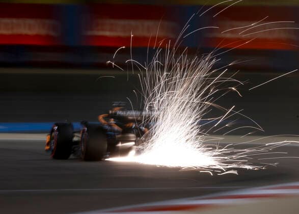 3 Daniel Ricciardo AUS, McLaren F1 Team , F1 Grand Prix of Bahrain at Bahrain International Circuit on March 19, 2022 in Sakhir, Bahrain Photo by HOCH ZWEI Sakhir Bahrain