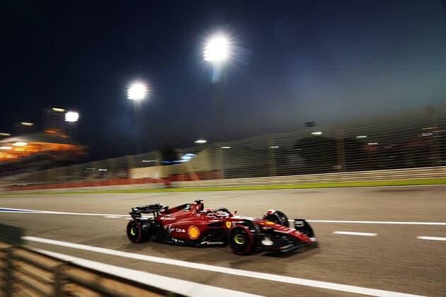 19 03 2022, Bahrain International Circuit, Sakhir, Formula 1 Gulf Air Bahrain Grand Prix 2022 ,in picture Charles Leclerc MCO , Scuderia Ferrari Photo EU Images Sakhir Bahrain International Circuit Bahrain  eu-images-506