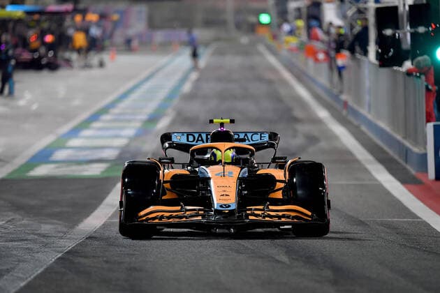 19 03 2022, Bahrain International Circuit, Sakhir, Formula 1 in Bahrain 2022 , in picture Lando Norris GBR , McLaren F1 Team photo EU Images Sakhir Bahrain International Circuit Bahrain  eu-images-506