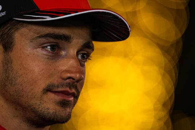 LECLERC Charles (mco), Scuderia Ferrari F1-75, portrait during the Formula 1 Gulf Air Bahrain Grand Prix 2022, 1st round of the 2022 FIA Formula One World Championship, WM, Weltmeisterschaft on the Bahrain International Circuit, from March 18 to 20, 2022 in Sakhir, Bahrain - F1 - BAHRAIN GRAND PRIX 2022 DPPI Panoramic  20220319_G00D9232