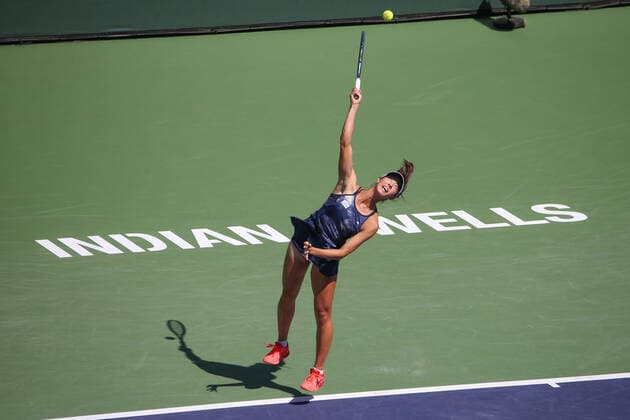 Tennis, WTA Tournament in Indian Wells