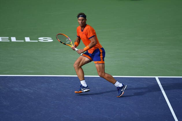 Rafael Nadal (Esp) TENNIS : BNP Paribas Open 2022 - 19 03 2023 AntoineCouvercelle Panoramic 