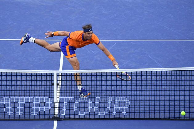 Rafael Nadal (Esp) TENNIS : BNP Paribas Open 2022 - 19 03 2023 AntoineCouvercelle Panoramic 