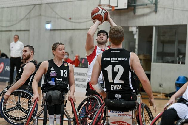 Wheelchair Basketball, RBC Köln 99ers - Rhine River Rhinos