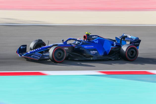 FORMULA 1 GULF AIR BAHRAIN GRAND PRIX 2022, 19 03 2022 Bahrain International Circuit, Sakhir, Bahrain on 19 March 2022 Nicholas Latifi 6 (CAN), Williams FW43B during the FORMULA 1 GULF AIR BAHRAIN GRAND PRIX 2022, Phil Duncan Editorial Use Only Copyright: xPhilxDuncanx ESM-0409-0081