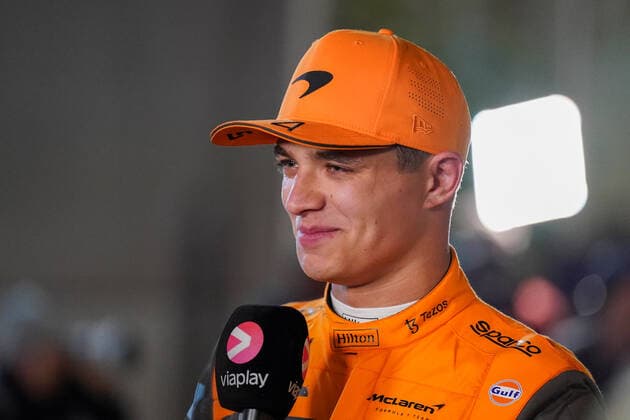 FORMULA 1 GULF AIR BAHRAIN GRAND PRIX 2022, 19 03 2022 Bahrain International Circuit, Sakhir, Bahrain on 19 March 2022 Lando Norris 4 (GBR), McLaren MCL36 during the FORMULA 1 GULF AIR BAHRAIN GRAND PRIX 2022, Eleanor Hoad Editorial Use Only Copyright: xEleanorxHoadx ESM-0410-0051