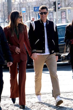 Warsaw 20.03.2022 N Z Anna Lewandowska, Robert Lewandowski FOT.TEDI NEWSPIX.PL --- Newspix.pl  TEDI200322_22