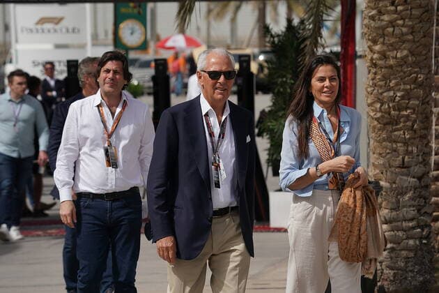 Formula 1 Gulf Air Bahrain Grand Prix 2022 20 03 2022, Bahrain International Circuit, Sakhir, Formula 1 Gulf Air Bahrain Grand Prix 2022 ,in picture Pirelli Chairman of the Board Marco Tronchetti Provera nordphotoxGmbHx xBratic nph00250