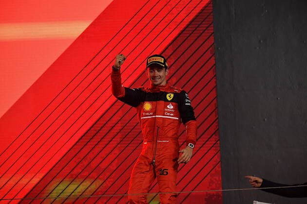 Formula 1 in Bahrain 2022 20 03 2022, Bahrain International Circuit, Sakhir, Formula 1 in Bahrain 2022 , in picture winner Charles Leclerc MCO , Scuderia Ferrari nordphotoxGmbHx xBratic nph00250
