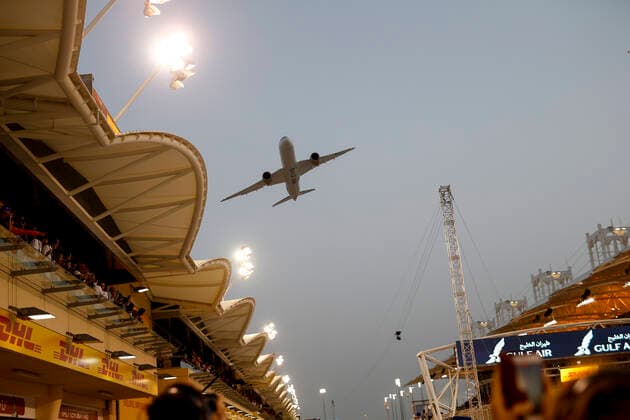 Air show, F1 Grand Prix of Bahrain at Bahrain International Circuit on March 20, 2022 in Sakhir, Bahrain Photo by HOCH ZWEI Sakhir Bahrain