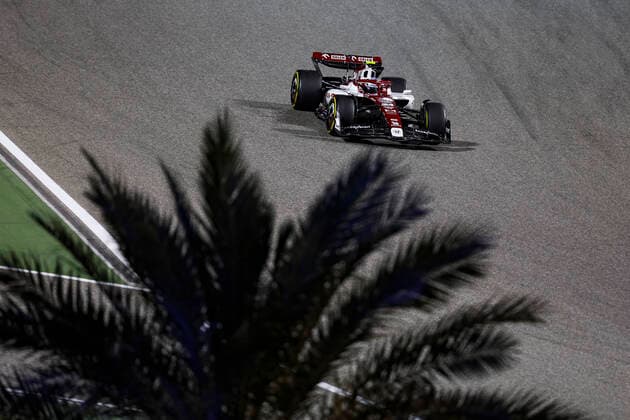 24 Guanyu Zhou CHN, Alfa Romeo F1 Team ORLEN , F1 Grand Prix of Bahrain at Bahrain International Circuit on March 20, 2022 in Sakhir, Bahrain Photo by HOCH ZWEI Sakhir Bahrain