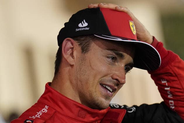 FORMULA 1 GULF AIR BAHRAIN GRAND PRIX 2022, 20 03 2022 Bahrain International Circuit, Sakhir, Bahrain on 20 March 2022 Winner Charles Leclerc 16 (MON), Scuderia Ferrari F1-75during the FORMULA 1 GULF AIR BAHRAIN GRAND PRIX 2022, Eleanor Hoad Editorial Use Only Copyright: xEleanorxHoadx ESM-0411-0016