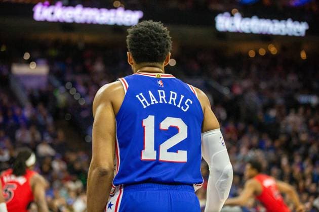 Philadelphia, Pennsylvania, United States of America, March 20th 2022: Tobias Harris (76ers 12)& xA