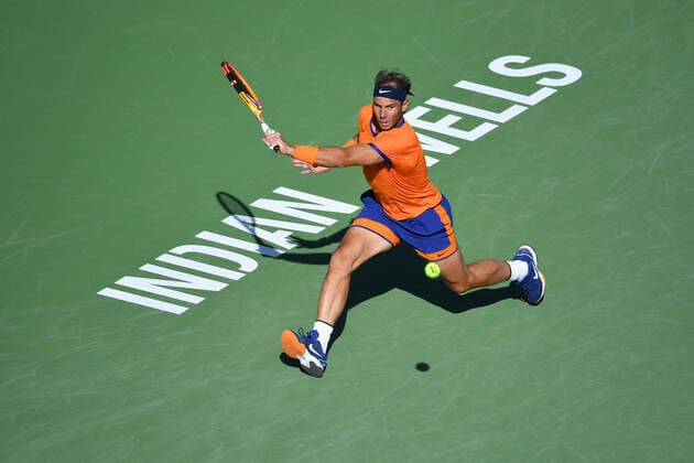 Taylor Fritz Zins the BNP Paribas Open 2022 over Rafael Nadal (Esp) TENNIS : BNP Paribas Open 2022 - 20 03 2023 AntoineCouvercelle Panoramic 