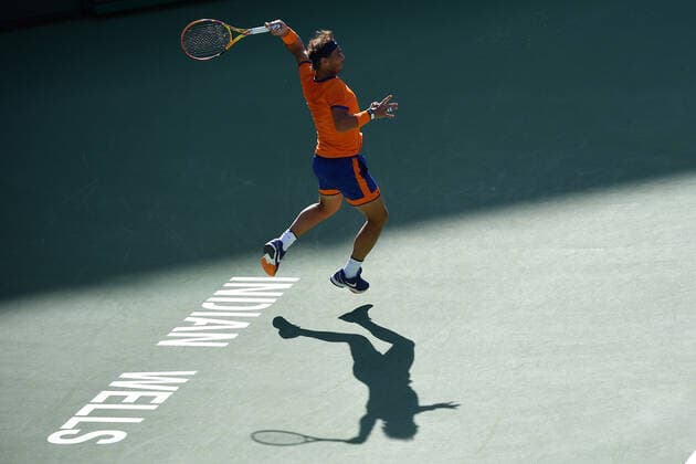 Taylor Fritz Zins the BNP Paribas Open 2022 over Rafael Nadal (Esp) TENNIS : BNP Paribas Open 2022 - 20 03 2023 AntoineCouvercelle Panoramic 