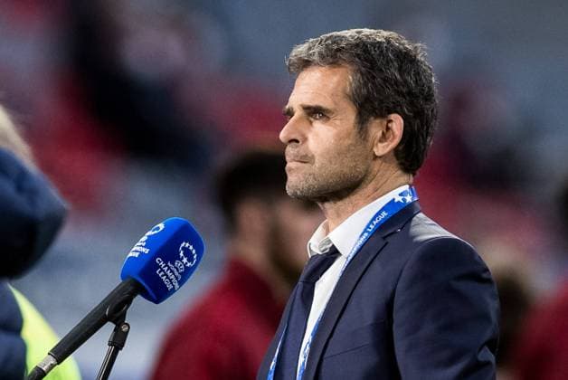 UEFA WOMENS CHAMPIONS LEAGUE, FC Bayern Muenchen Paris Saint Germain 22 03 2022 Didier Olle nicolle coach Paris Saint Germain interview UEFA WOMENS CHAMPIONS LEAGUE, FC Bayern Muenchen Paris Saint Germain, Allianz Arena, Munich Copyright: xBEAUTIFULxSPORTS Wunderlx