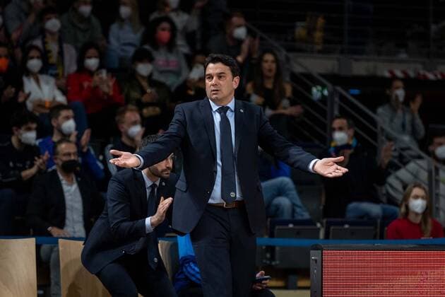 Basketball Berlin 22 03 2022 Euroleague Regular Season 2021 2022 Alba Berlin FC Barcelona Israel Gonzalez Alba Berlin, coach