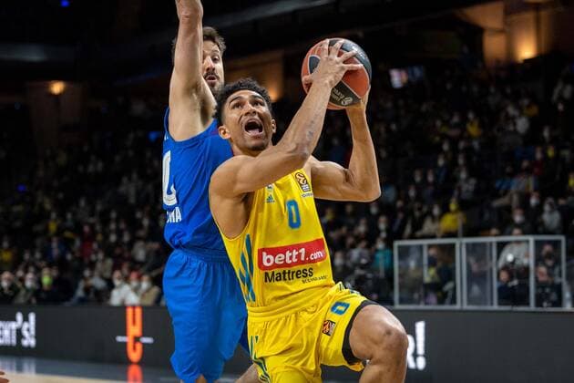 Basketball Berlin 22 03 2022 Euroleague Regular Season 2021 2022 Alba Berlin FC Barcelona Maodo Lo Alba Berlin, No 00 Nicolas Laprovittola Barcelona, No 20