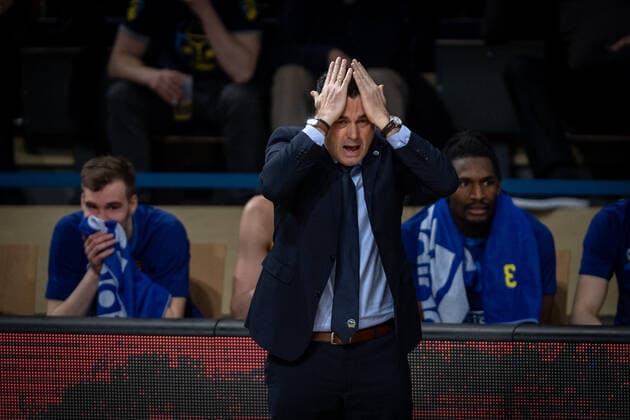 Basketball Berlin 22 03 2022 Euroleague Regular Season 2021 2022 Alba Berlin FC Barcelona Israel Gonzalez Alba Berlin, coach