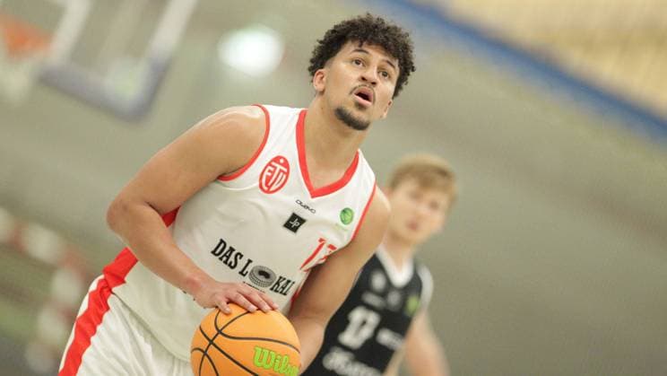 ProB BARMER 2 Basketball Bundesliga, Main Round, Last Matchday, ETV Hamburg WWU Baskets Münster 77 111 Mubarak Salami ETV Wandsbek Hamburg
