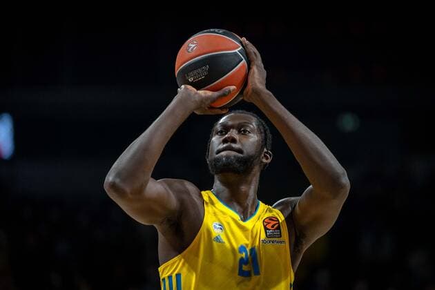 Basketball Berlin 22 03 2022 Euroleague Regular Season 2021 2022 Alba Berlin FC Barcelona Christ Koumadje Alba Berlin, No 21