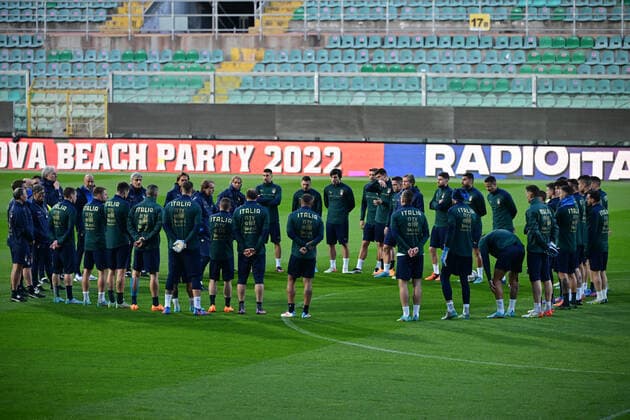 Football, Italy National Team, Training