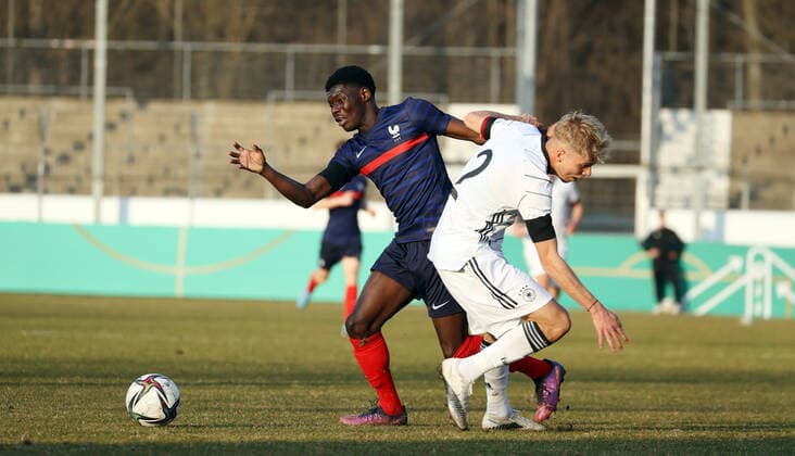 Football, U18 Test Match, Germany - France