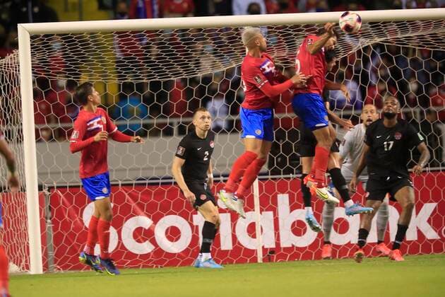 March 24, 2022: 24 03 2022 Estadio Nacional, La Sabana. La SeleccioÂ³n Nacional de Costa Rica recibioÂ³ a su similar de Canada en partido trascendental, por la hexagonal final de Concacaf, para seguir con opcioÂ³n de clasificar al Mundial de Catar. - ZUMAla2_ 0153592646st Copyright: xRafaelxPachecoxGranadosx