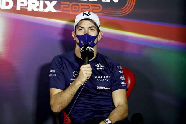 LATIFI Nicholas (can), Williams Racing FW44, portrait during the Formula 1 STC Saudi Arabian Grand Prix 2022, 2nd round of the 2022 FIA Formula One World Championship, WM, Weltmeisterschaft on the Jeddah Corniche Circuit, from March 25 to 27, 2022 in Jeddah, Saudi Arabia - F1 - SAUDI ARABIAN GRAND PRIX 2022 DPPI Panoramic  GP2202_120746_31I4329