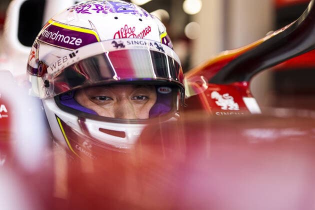 ZHOU Guanyu (chi), Alfa Romeo F1 Team ORLEN C42, portrait during the Formula 1 STC Saudi Arabian Grand Prix 2022, 2nd round of the 2022 FIA Formula One World Championship, WM, Weltmeisterschaft on the Jeddah Corniche Circuit, from March 25 to 27, 2022 in Jeddah, Saudi Arabia - F1 - SAUDI ARABIAN GRAND PRIX 2022 DPPI Panoramic  00122006_AV6_5553.JPG_