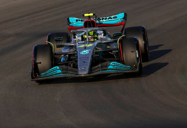 44 Lewis Hamilton GBR, Mercedes AMG Petronas F1 Team , F1 Grand Prix of Saudi Arabia at Jeddah Corniche Circuit on March 25, 2022 in Jeddah, Saudi Arabia Photo by HOCH ZWEI Jeddah Saudi Arabia