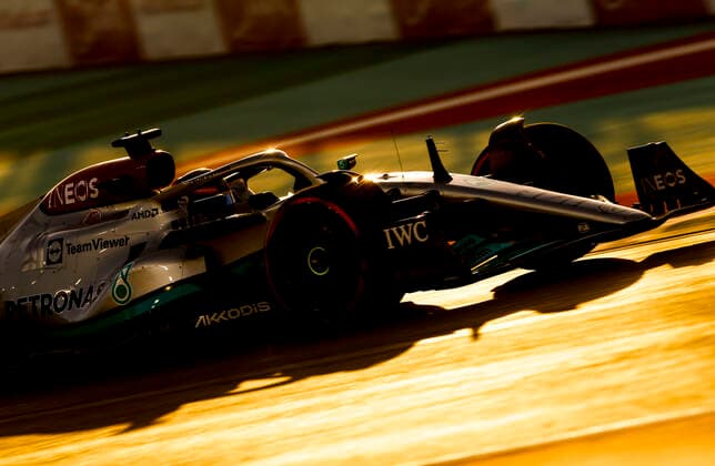 63 George Russell GBR, Mercedes AMG Petronas F1 Team , F1 Grand Prix of Saudi Arabia at Jeddah Corniche Circuit on March 25, 2022 in Jeddah, Saudi Arabia Photo by HOCH ZWEI Jeddah Saudi Arabia