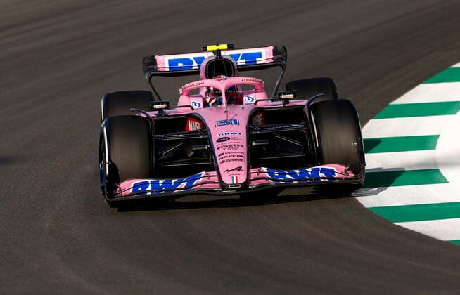 31 Esteban Ocon FRA, BWT Alpine F1 Team , F1 Grand Prix of Saudi Arabia at Jeddah Corniche Circuit on March 25, 2022 in Jeddah, Saudi Arabia Photo by HOCH ZWEI Jeddah Saudi Arabia
