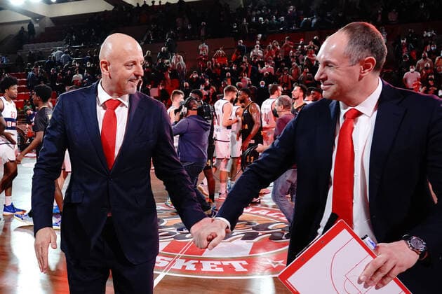 Sasa Obradovic (Coach de l AS Monaco) BASKETBALL : Monaco vs Vitoria Gasteiz - Euroleague - Monaco - 25 03 2022 NorbertScanella Panoramic 