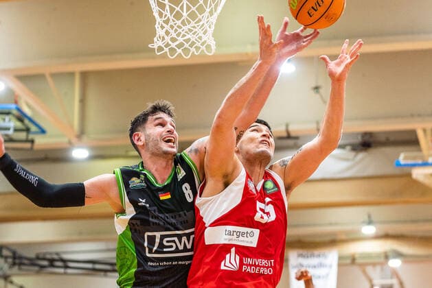 Basketball, 2. BL, ProA, Uni Baskets Paderborn - Römerstrom Gladiators Trier