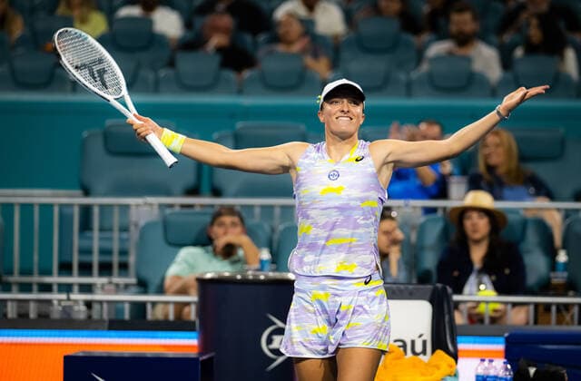 Tennis, WTA tournament in Miami, Iga Swiatek is new world No. 1