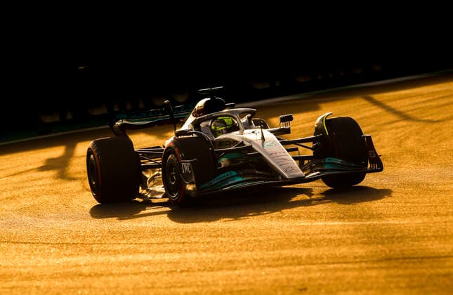 44 Lewis Hamilton GBR, Mercedes AMG Petronas F1 Team , F1 Grand Prix of Saudi Arabia at Jeddah Corniche Circuit on March 26, 2022 in Jeddah, Saudi Arabia Photo by HOCH ZWEI Jeddah Saudi Arabia