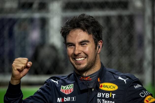 Jeddah - 26-03-2022, Jeddah Corniche Circuit, Sergio Perez at the Qualifying for the Formula 1 Saudi Arabian Grand Prix, Formula 1 Saudi Arabian Grand Prix  x15890756x Copyright: