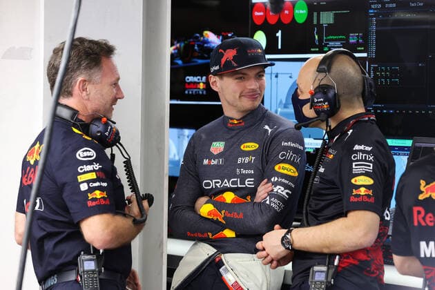 VERSTAPPEN Max (ned), Red Bull Racing RB18, portrait during the Formula 1 STC Saudi Arabian Grand Prix 2022, 2nd round of the 2022 FIA Formula One World Championship, WM, Weltmeisterschaft on the Jeddah Corniche Circuit, from March 25 to 27, 2022 in Jeddah, Saudi Arabia - F1 - SAUDI ARABIAN GRAND PRIX 2022 DPPI Panoramic  00122006_AV6_6905