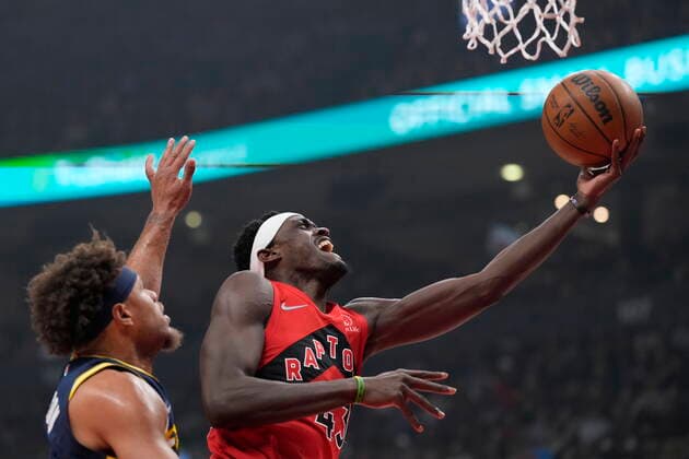 Basketball, NBA, Toronto Raptors - Indiana Pacers