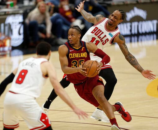 Basketball, NBA, Cleveland Cavaliers - Chicago Bulls