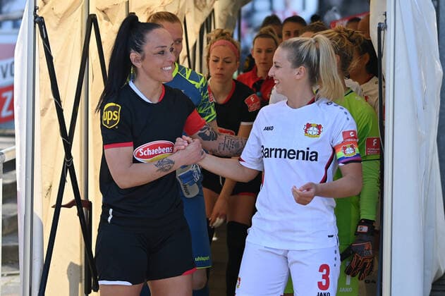 Football, 1. BL Women, 1. FC Köln - Bayer 04 Leverkusen