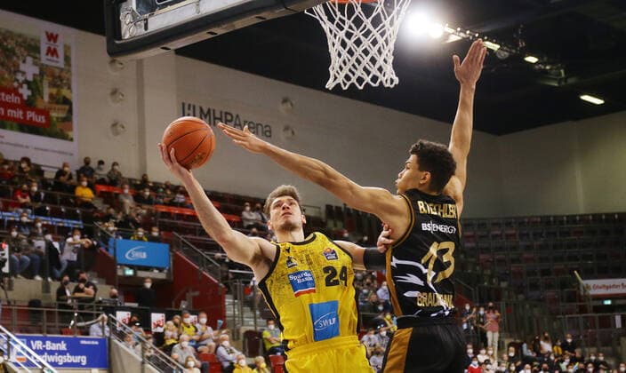 Basketball, BBL, MHP Riesen Ludwigsburg - Basketball Löwen Braunschweig