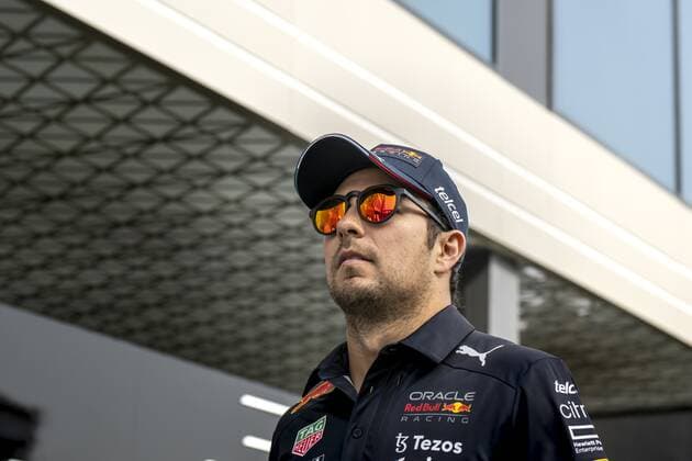 Jeddah - 27-03-2022, Jeddah Corniche Circuit, Sergio Perez at the Formula 1 Saudi Arabian Grand Prix, Formula 1 Saudi Arabian Grand Prix  x15899008x Copyright: