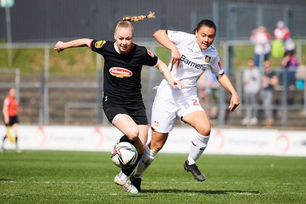 GERMANY, KÖLN - MARCH 27, 2022: The match Frauen Bundesliga FC Köln vs FC Bayer 04 Copyright: xVITALIIxKLIUIEVx